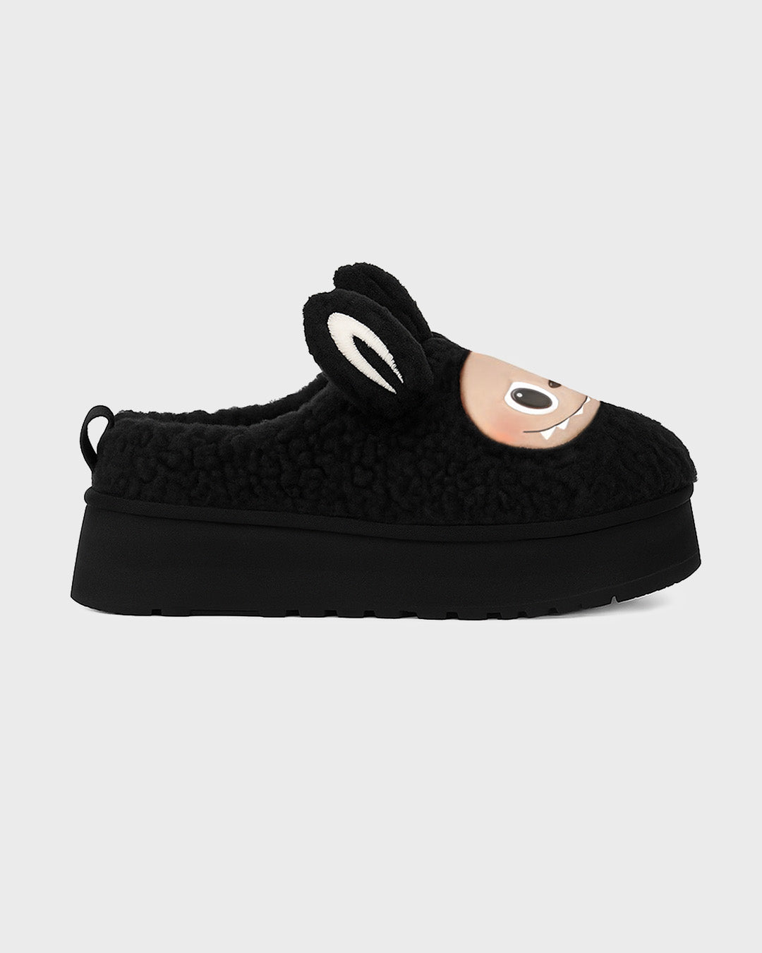 WOMEN’S KIRA SLIPPERS BLACK “LABUBU”