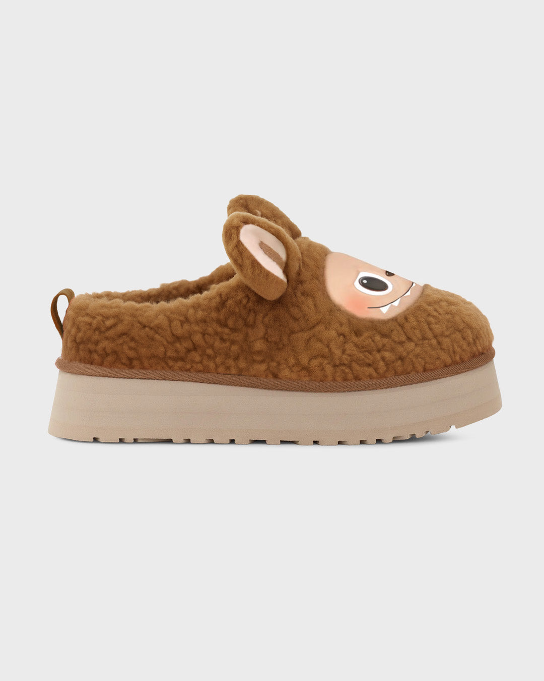 WOMEN’S KIRA SLIPPERS BROWN “LABUBU”